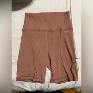 Aerie Biker Shorts with Ribbed Detailing | women’s size M